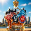 Detroit Red Wings ‘Hockeytown’ 100th Anniversary Whiskey Bottle