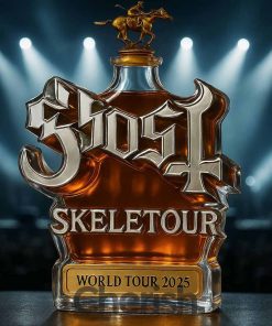 Ghost Band Skeletour World Tour 2025 Limited Edition Whiskey Bottle