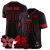 Green Bay Packers 4X Super Bowl Champions x Stranger Things Custom Football Jersey