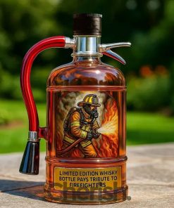 Fire Extinguisher Whisky Bottle Pays Tribute to Firefighters – Limited Edition