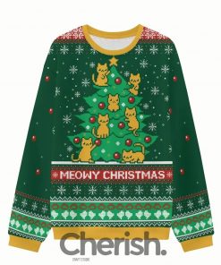 Meowy Christmas Ugly Sweater