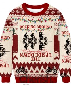 Rocking Around The Upside Down Ugly Christmas Sweater