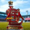 St. Louis Cardinals 11X World Series Champions Limited Edition Whiskey Bottle