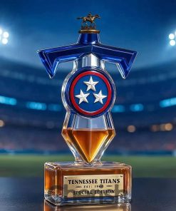Tennessee Titans Legacy Special Edition Whiskey Bottle