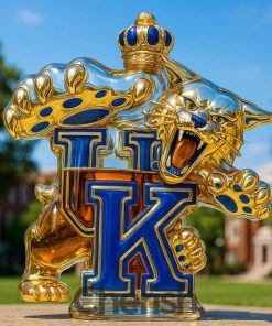 University of Kentucky Wildcats Limited Edition Whiskey Bottle