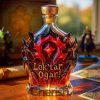 Washington Huskies Whiskey Bottle