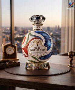 2026 World Cup Match Ball Whiskey Bottle