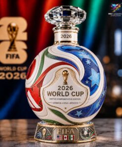 2026 World Cup Match Ball Whiskey Bottle
