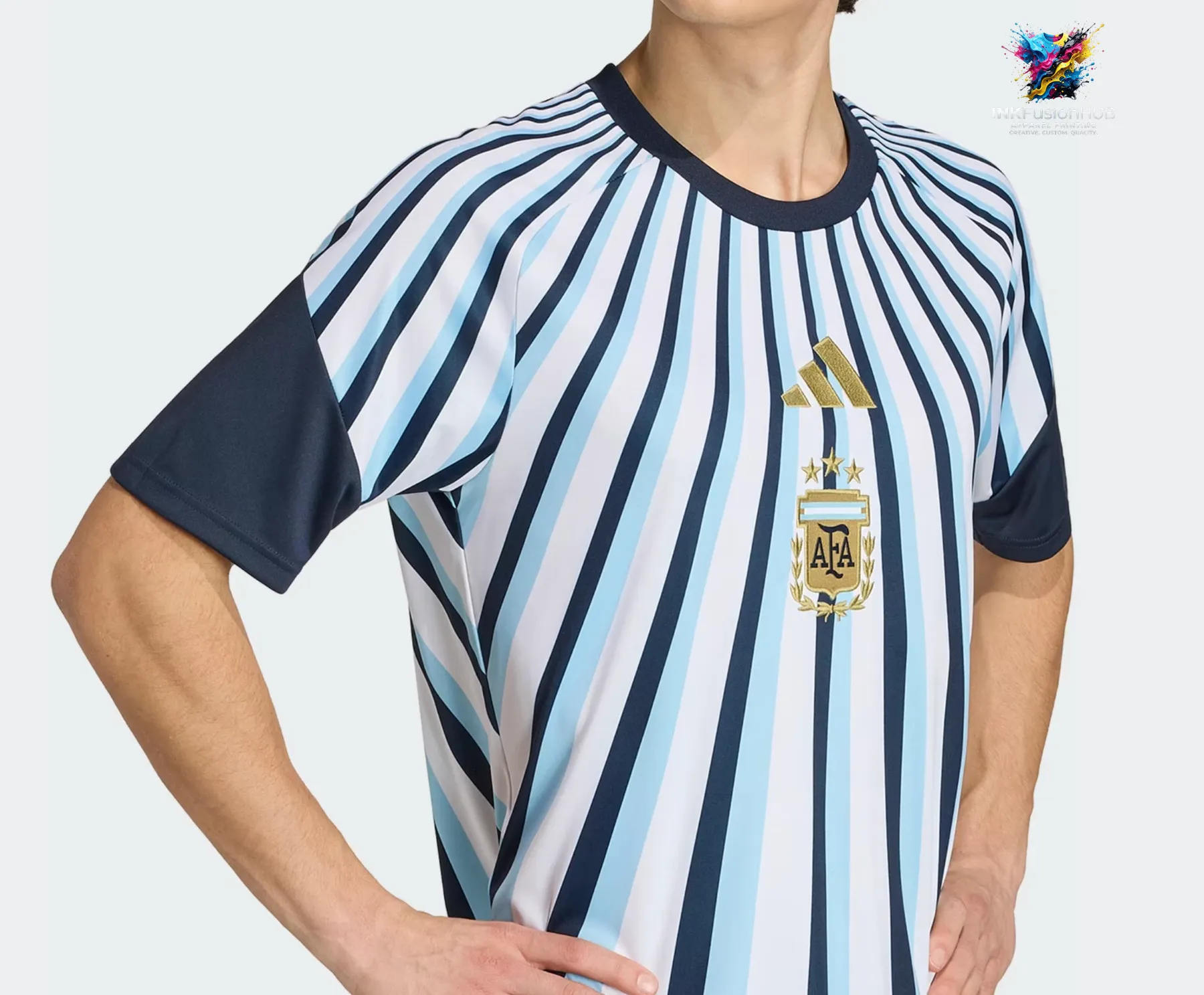 Argentina Pre-Match Remera World Cup 2026 Jersey Argentina Pre-Match Remera World Cup 2026 Jersey