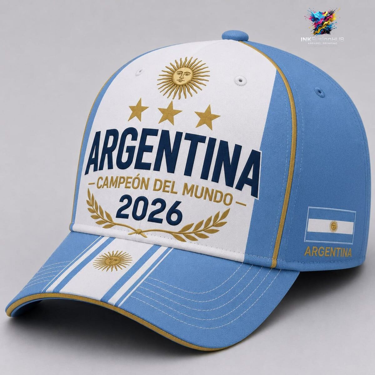 Argentina World Cup 2026 Campeon Del Mundo Cap