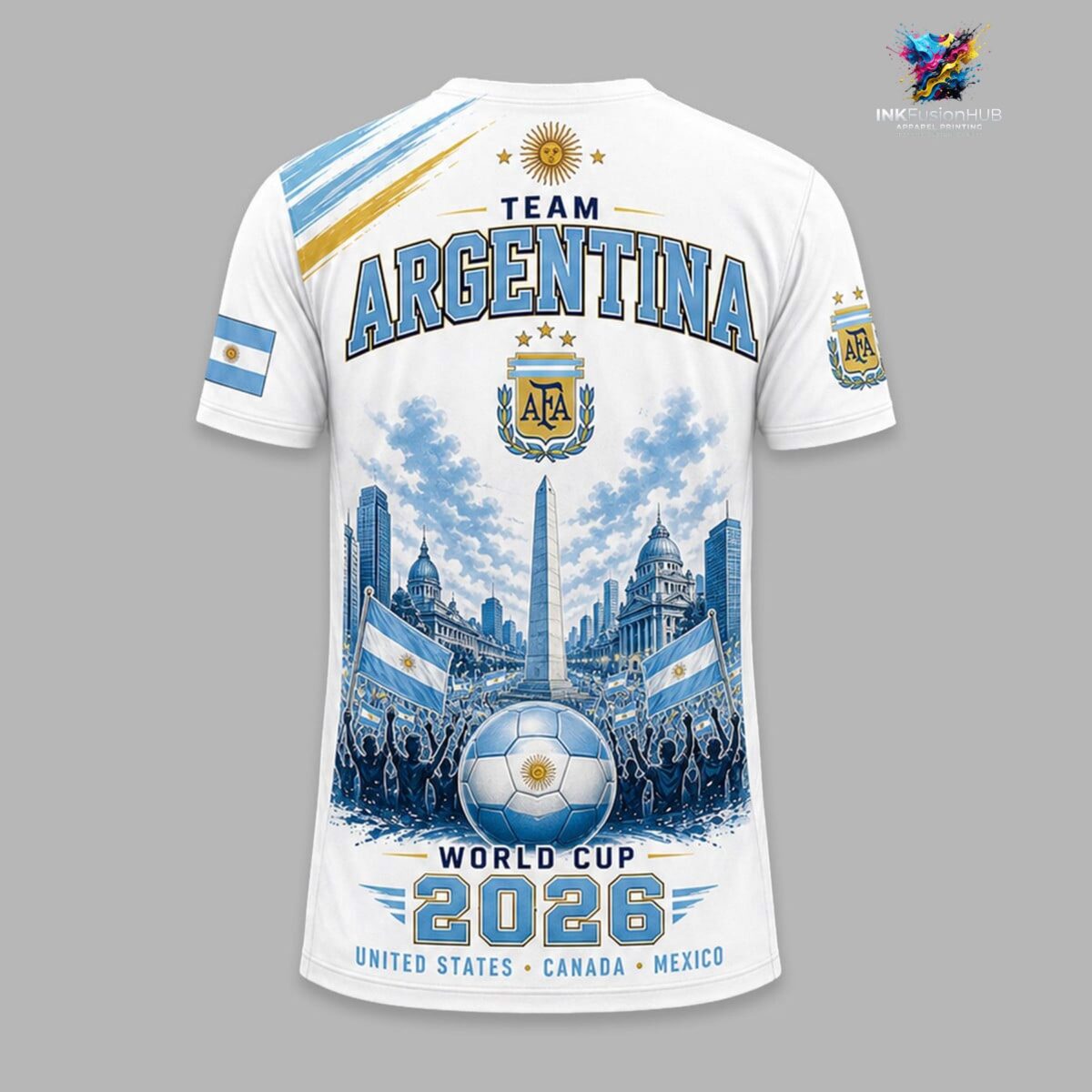 Argentina World Cup 2026 Football T-Shirt