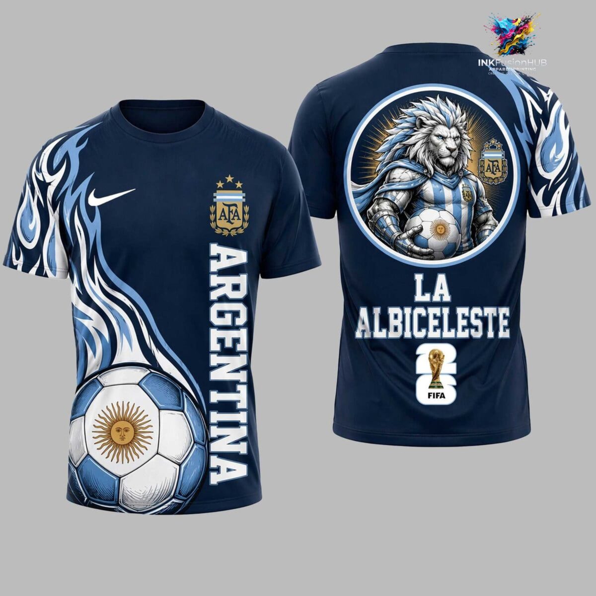 Argentina World Cup 2026 La Albiceleste T-Shirt