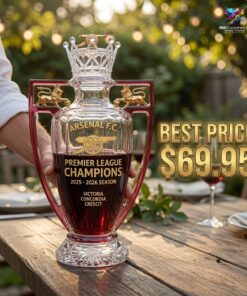 Arsenal The Gunners 2026 EPL Champions Whiskey Bottle Arsenal The Gunners 2026 EPL Champions Whiskey Bottle