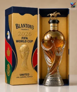 Blanton’s 2026 World Cup Whiskey Bottle