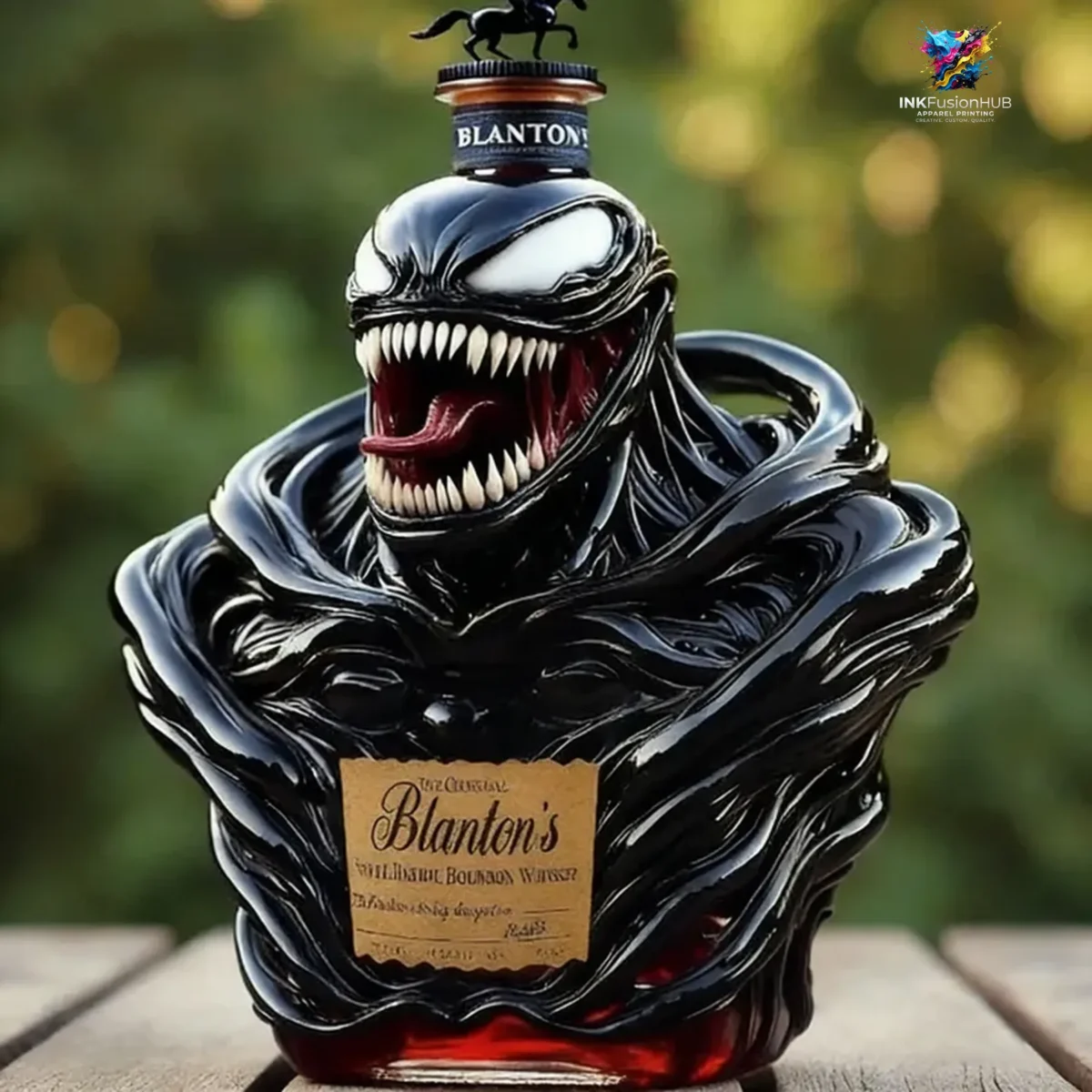 Blanton’s Venom Edition Whiskey Bottle
