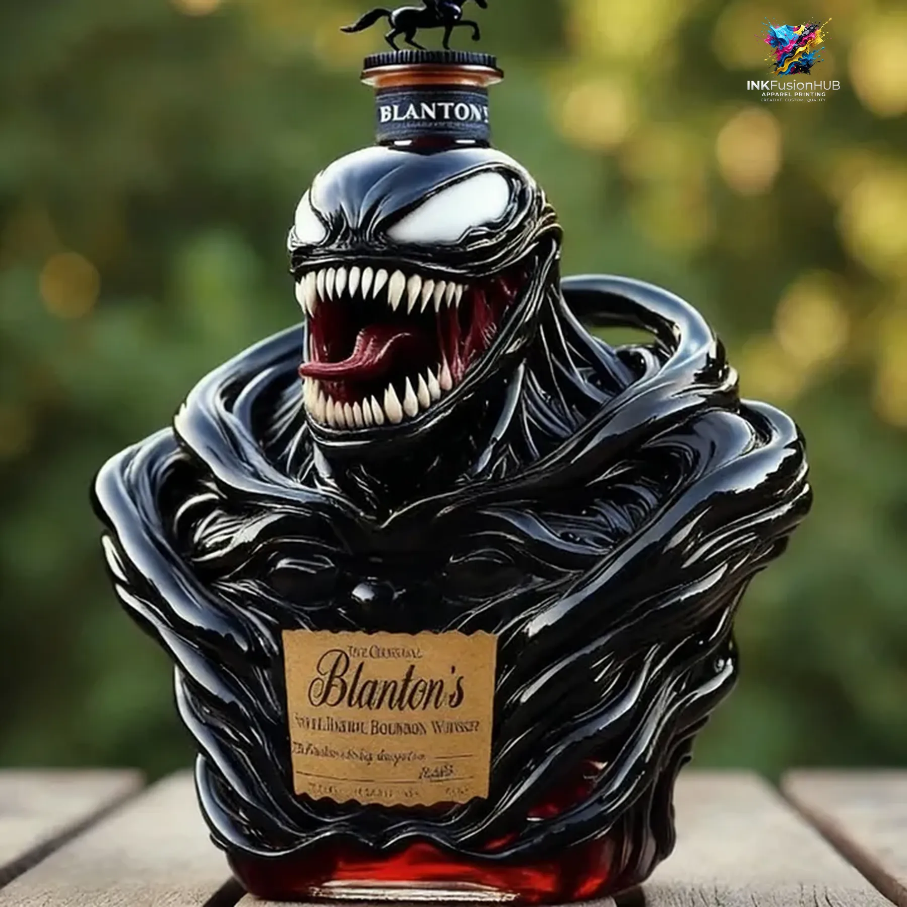 Blanton’s Venom Edition Whiskey Bottle Blanton’s Venom Edition Whiskey Bottle