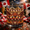 Canada World Cup 2026 Roster Whiskey Glass