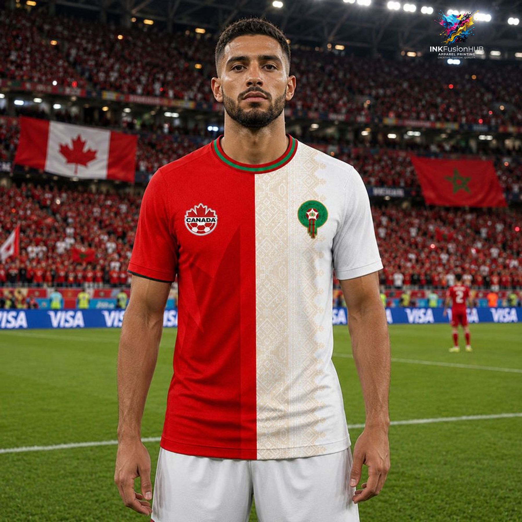 Canada x Morocco World Cup 2026 Limited Edition Jersey Canada x Morocco World Cup 2026 Limited Edition Jersey