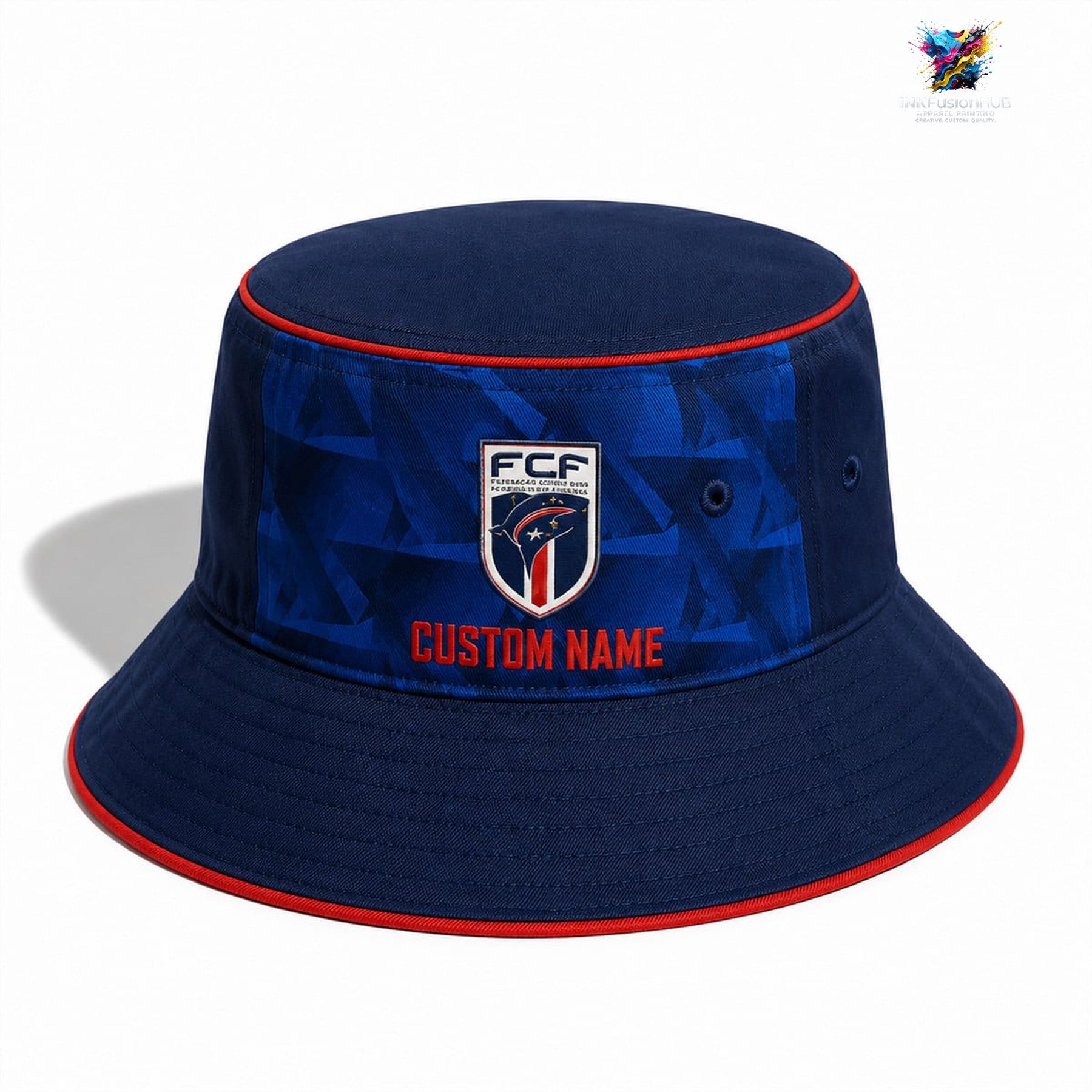 Cape Verde Home FIFA World Cup 2026 Bucket Hat Cape Verde Home FIFA World Cup 2026 Bucket Hat