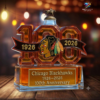 Detroit Red Wings Hockeytown 1926-2026 100th Anniversary Custom Whiskey Bottle Detroit Red Wings Hockeytown 1926-2026 100th Anniversary Custom Whiskey Bottle