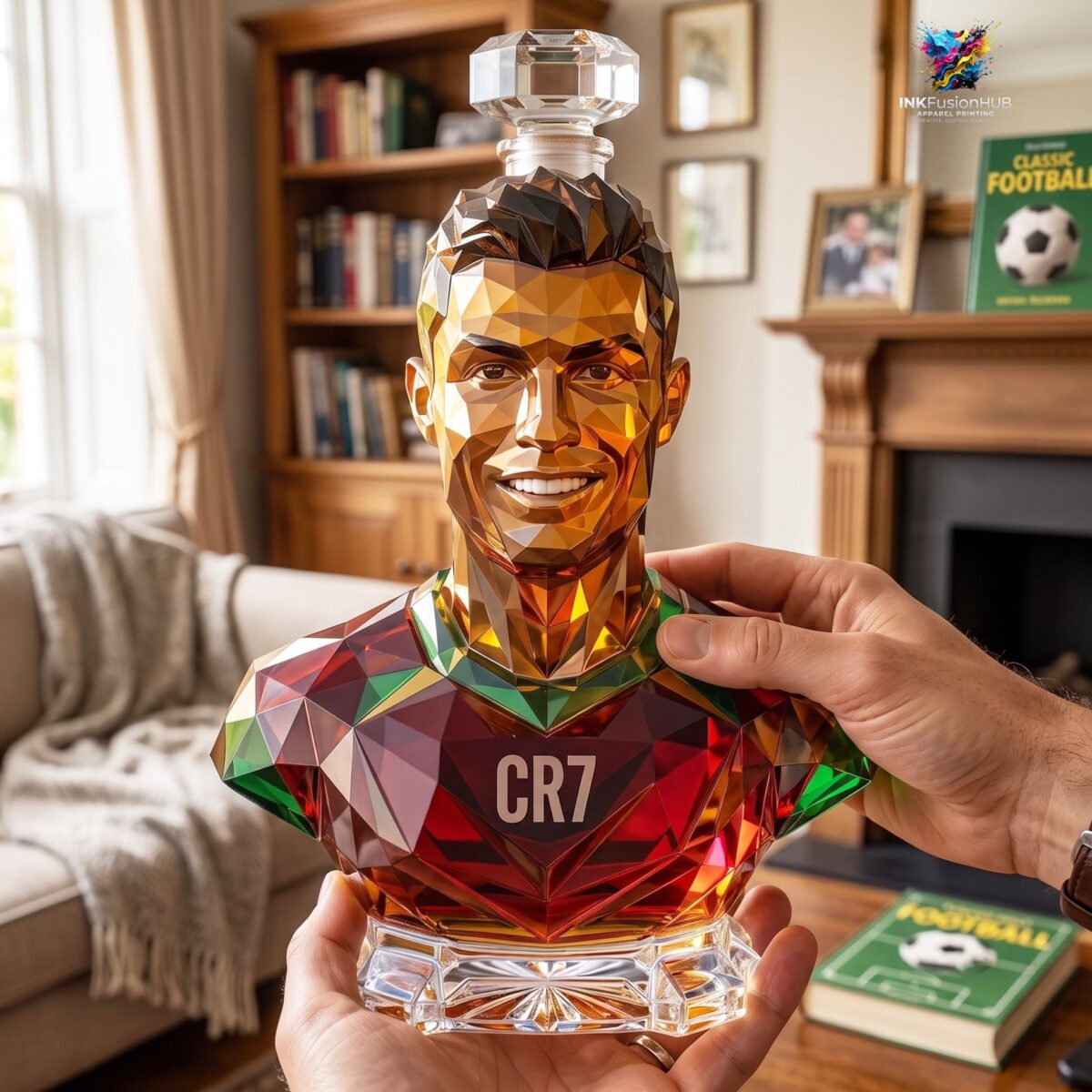 Cristiano Ronaldo CR7 Whisky Bottle