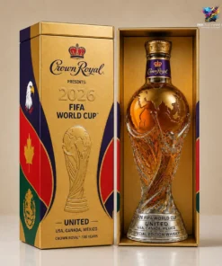 Crown Royal 2026 World Cup Whiskey Bottle