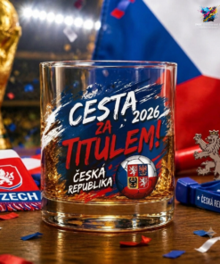 Czech Republic World Cup 2026 Cesta Za Titulem Whiskey Glass