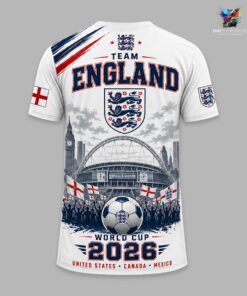 England World Cup 2026 Football T-Shirt