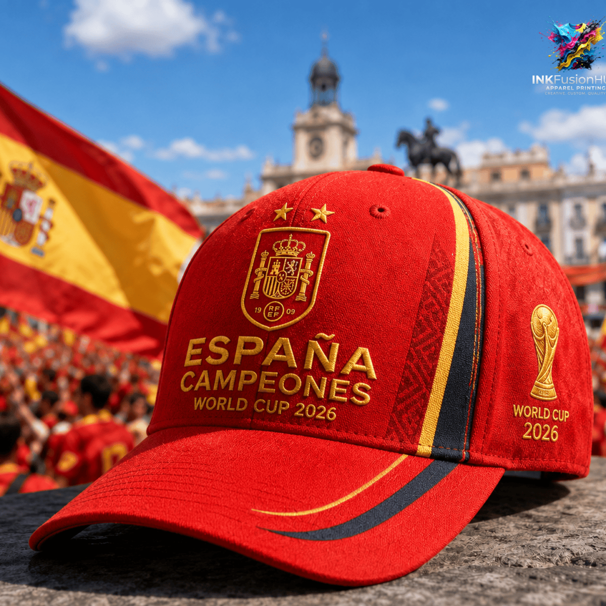 Espana Campeones Del Mundo 2026 World Cup Champions Cap