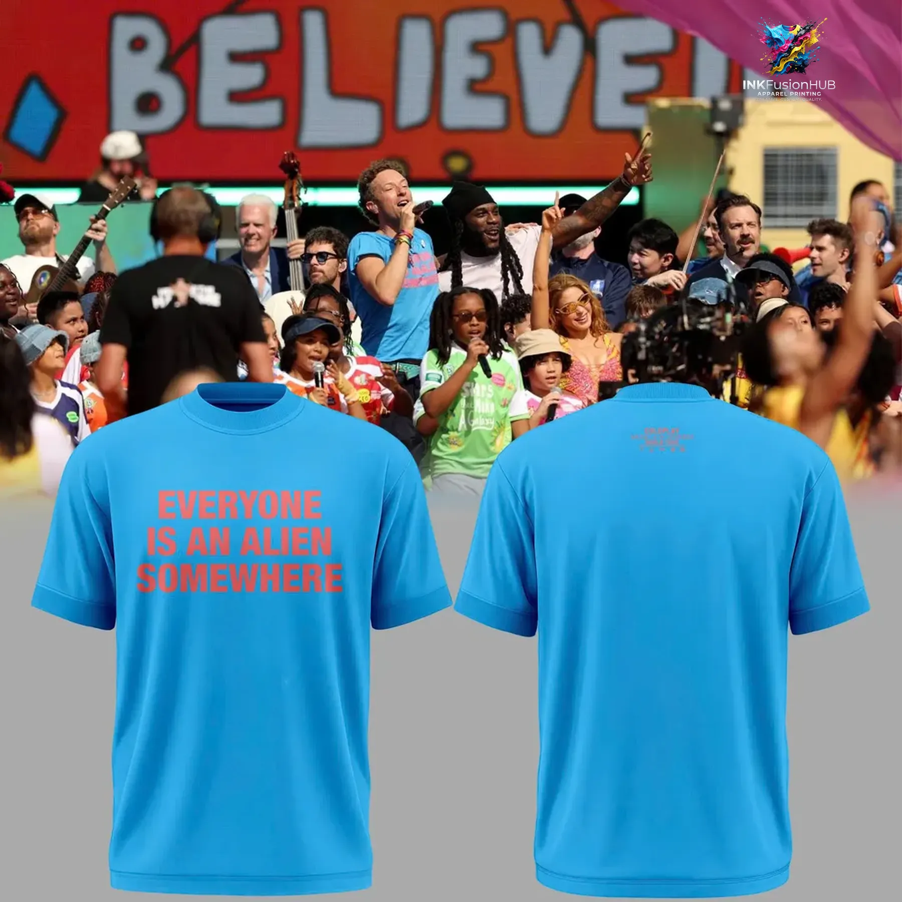Everyone Is An Alien Somewhere T-Shirt Everyone Is An Alien Somewhere T-Shirt