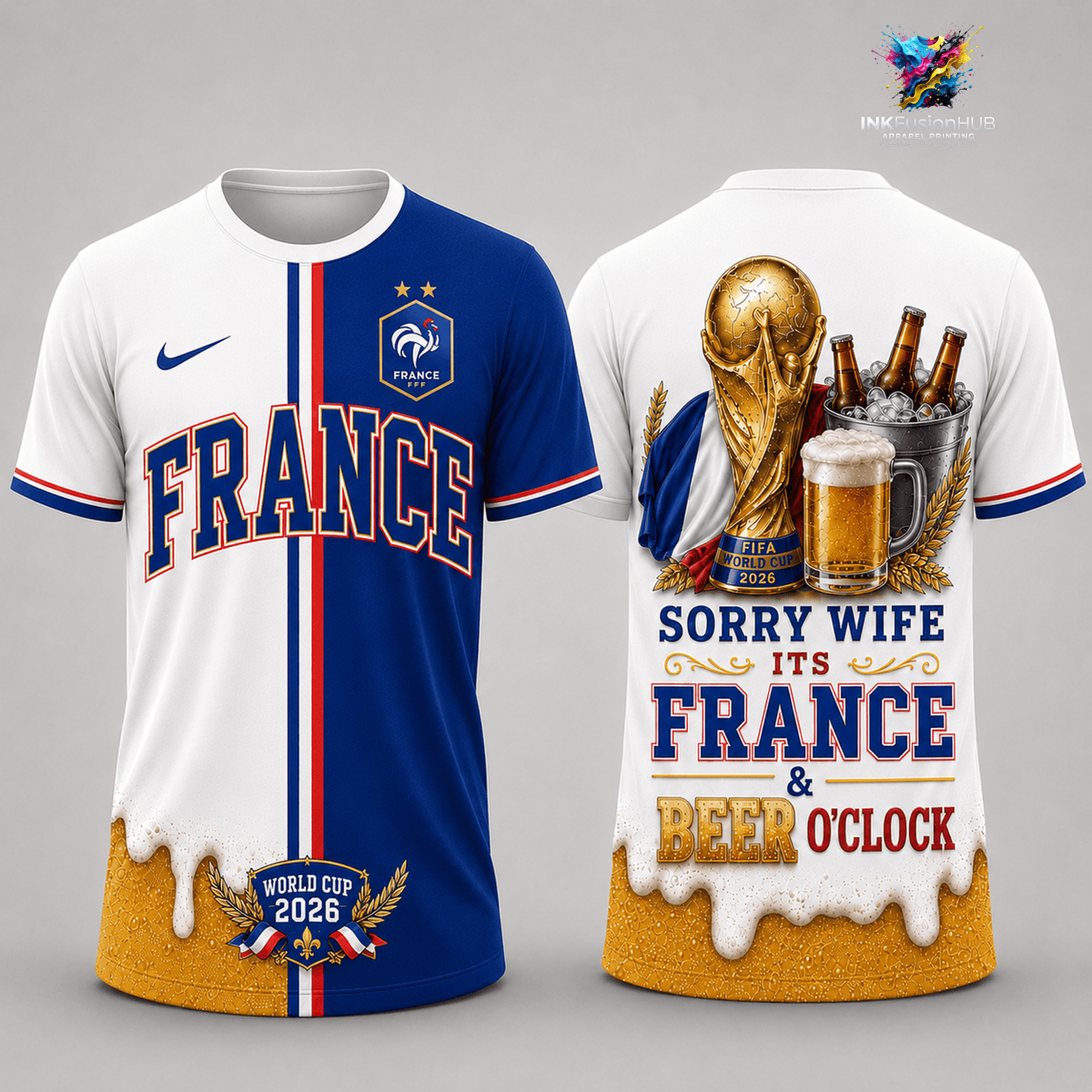 France Funny Soccer Fan Shirt — Sorry Wife It’s Match Day France Funny Soccer Fan Shirt — Sorry Wife It’s Match Day