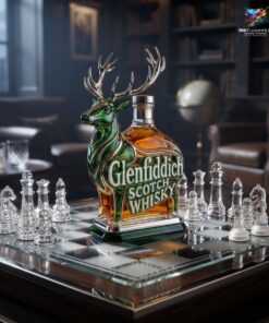 Glenfiddich Scotch Whiskey Bottle Decanter