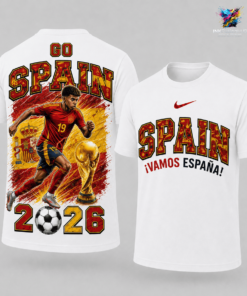 Go Spain World Cup 2026 Lamine Yamal T-Shirt — La Roja Fan Tee Go Spain World Cup 2026 Lamine Yamal T-Shirt — La Roja Fan Tee