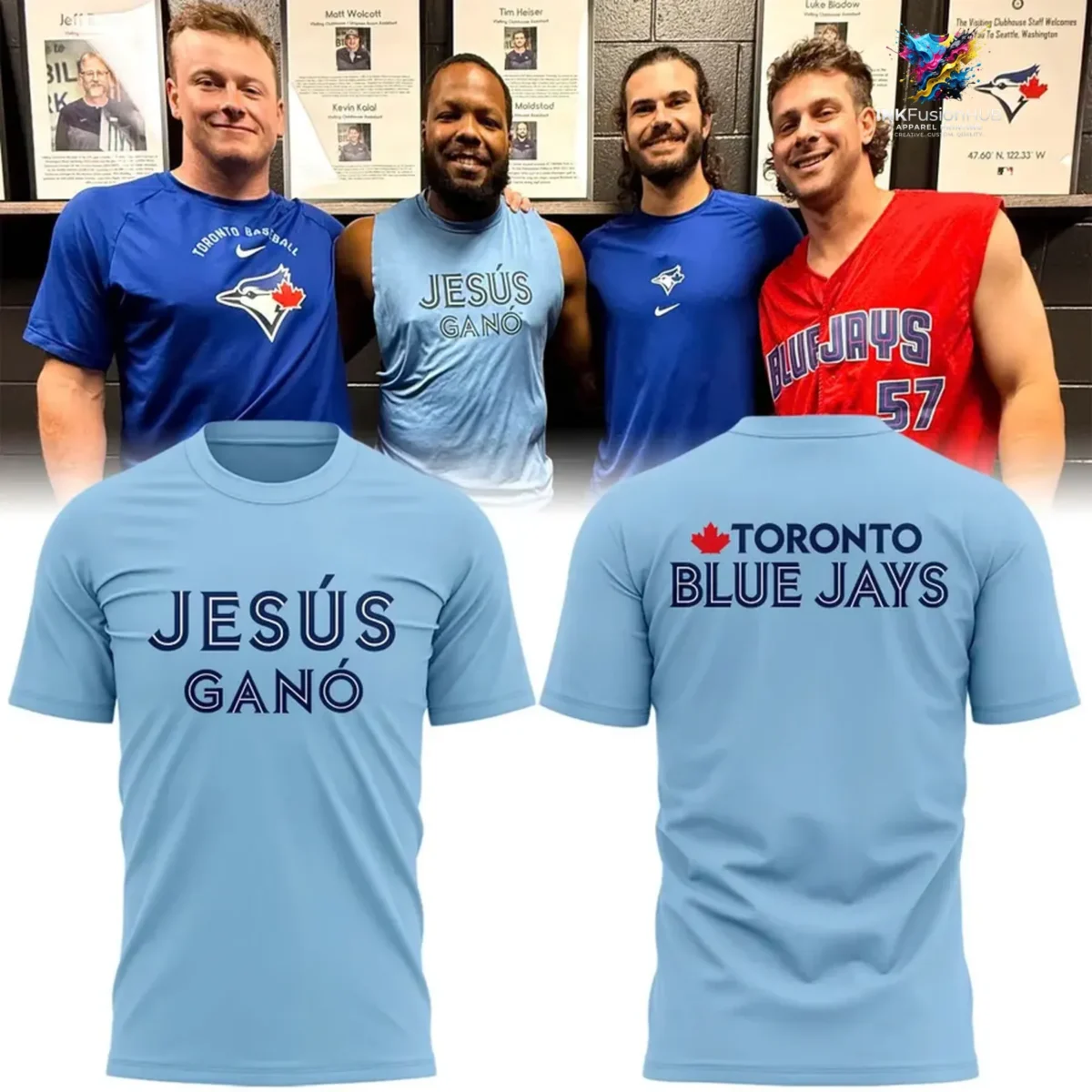 Jesús Ganó Toronto Blue Jays T-Shirt