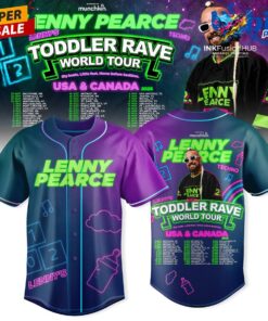 Lenny Pearce Rave World Tour Toddler Baseball Jersey