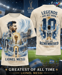 Lionel Messi A Legacy Of Light Argentina World Cup 26 Champions TShirt Lionel Messi A Legacy Of Light Argentina World Cup 26 Champions TShirt