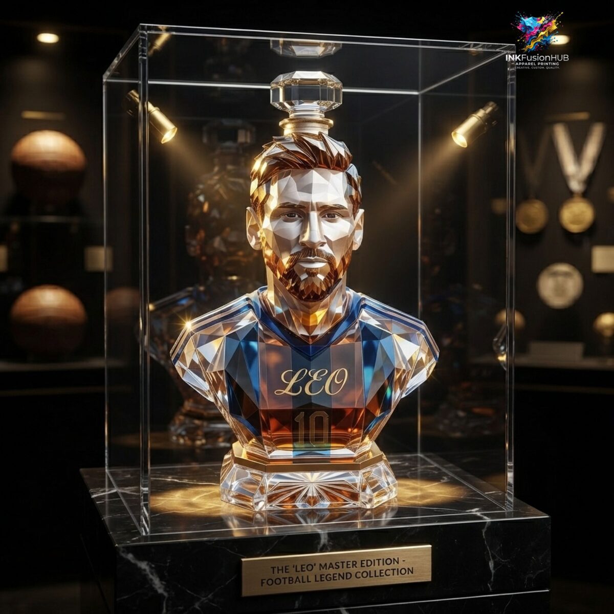 Lionel Messi M10 Whisky Bottle
