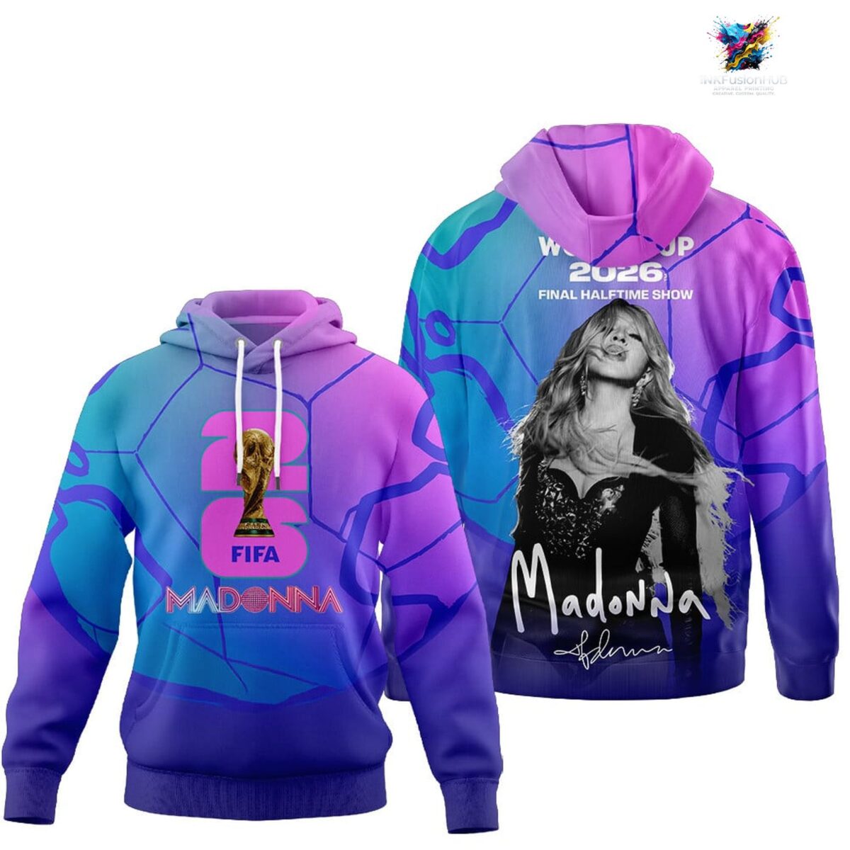 Madonna FIFA World Cup 2026 Vibes Hoodie – Pop Icon Tee Madonna FIFA World Cup 2026 Vibes Hoodie – Pop Icon Tee
