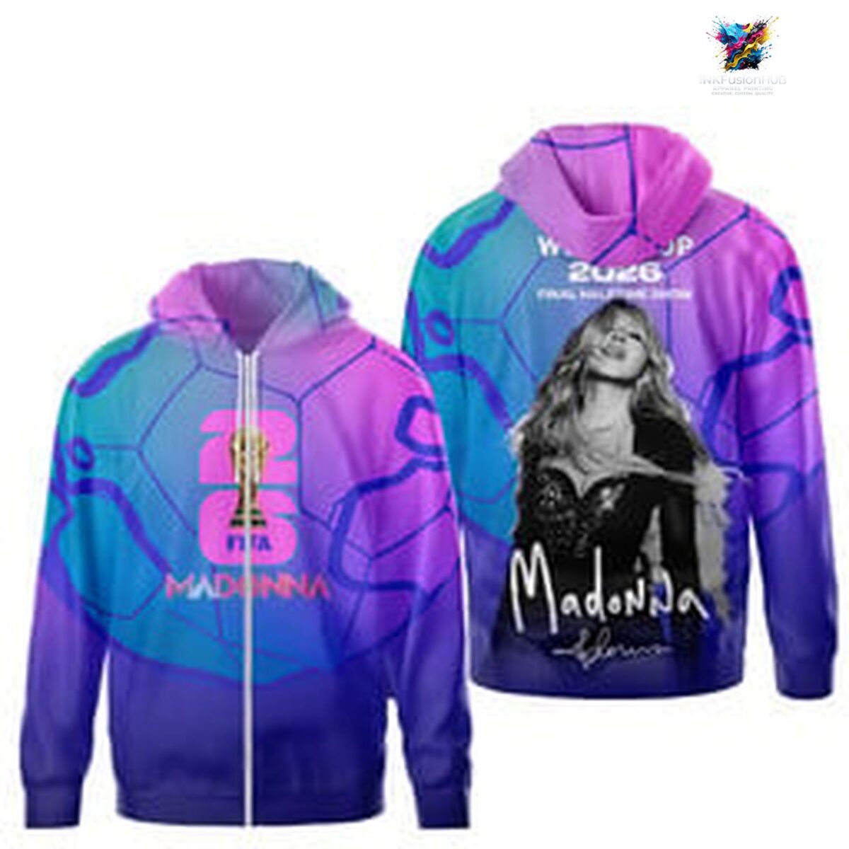 Madonna FIFA World Cup 2026 Vibes Hoodie – Pop Icon Tee
