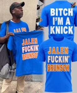 New York Knicks 2026 ‘Bitch I’m A Knick’ Tshirt | Limited NBA Streetwear