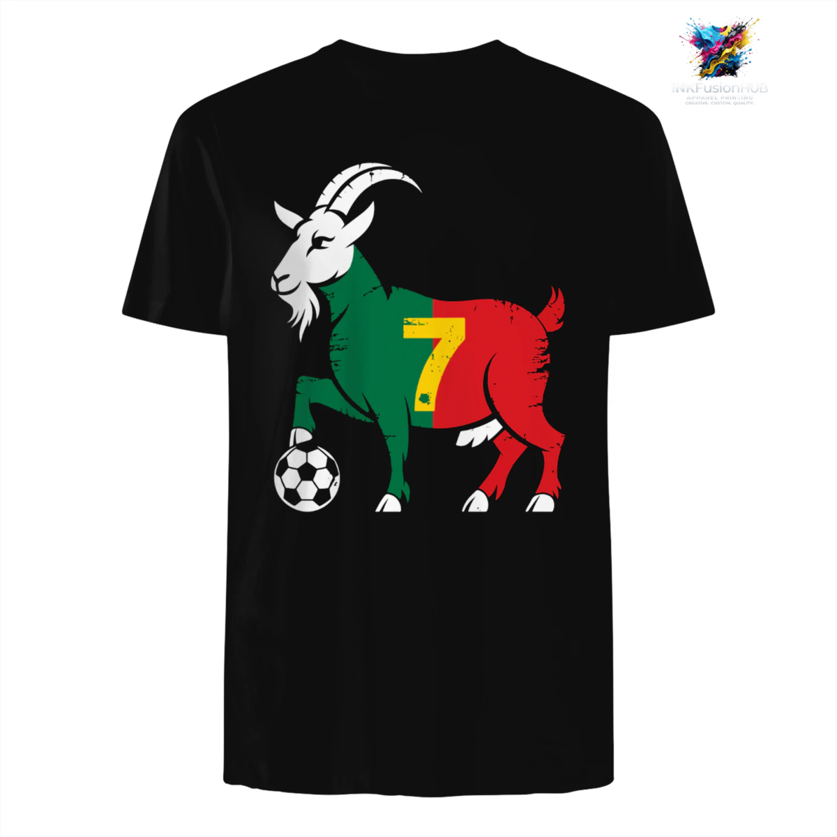Portugal Goat 7 Vintage Football Shirt | Retro Soccer Fan Tee