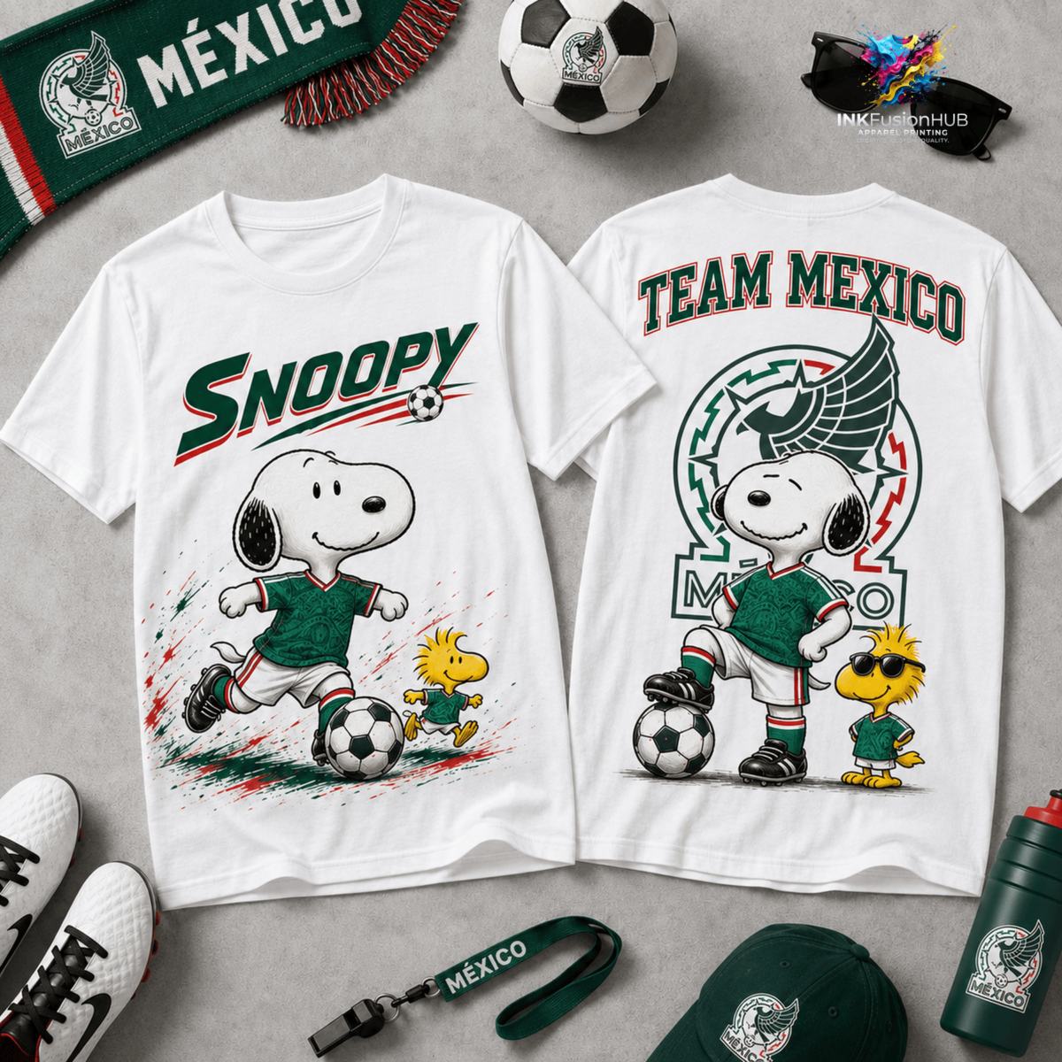 Premium World Cup 26 Snoopy Fan Pride 3D Shirt NY