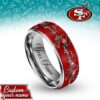 Buffalo Bills Silver Tungsten Nurse Ring – World Cup 2026