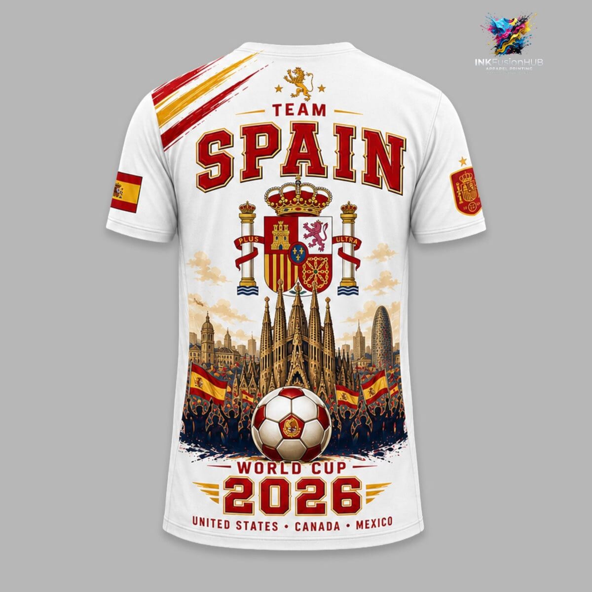 Spain World Cup 2026 Football T-Shirt