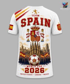 Spain World Cup 2026 Football T-Shirt
