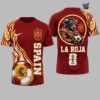 Spain World Cup 2026 Champion Football T-Shirt — La Roja Champions Tee