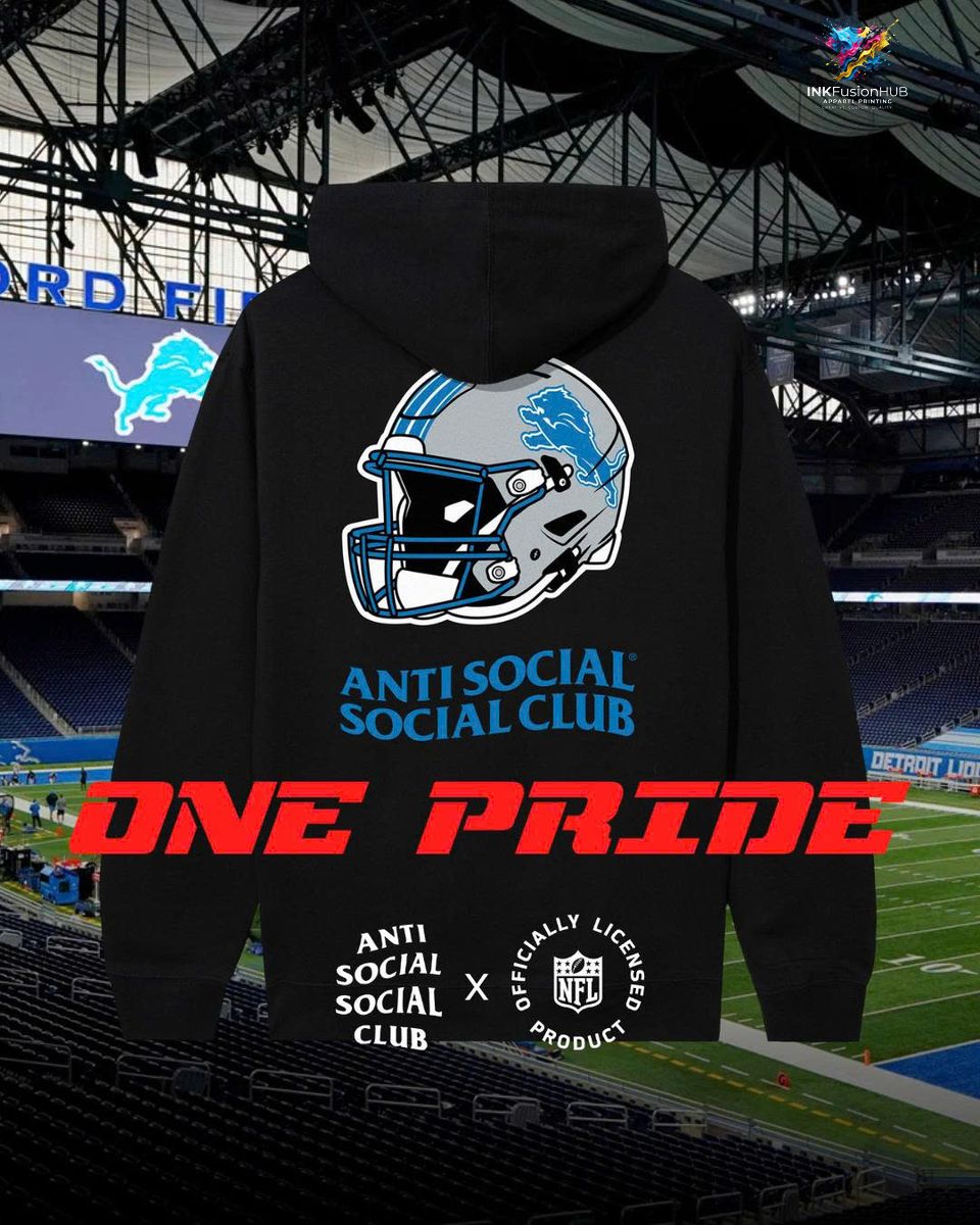 ASSC x NFL Lions Hoodies