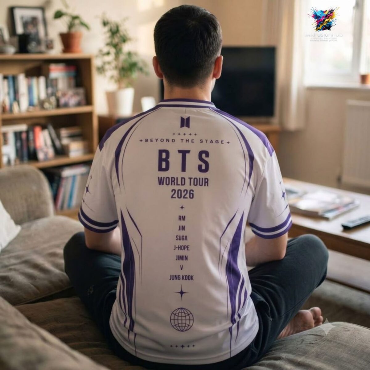 BTS Beyond The Stage World Tour 2026 Football Jersey