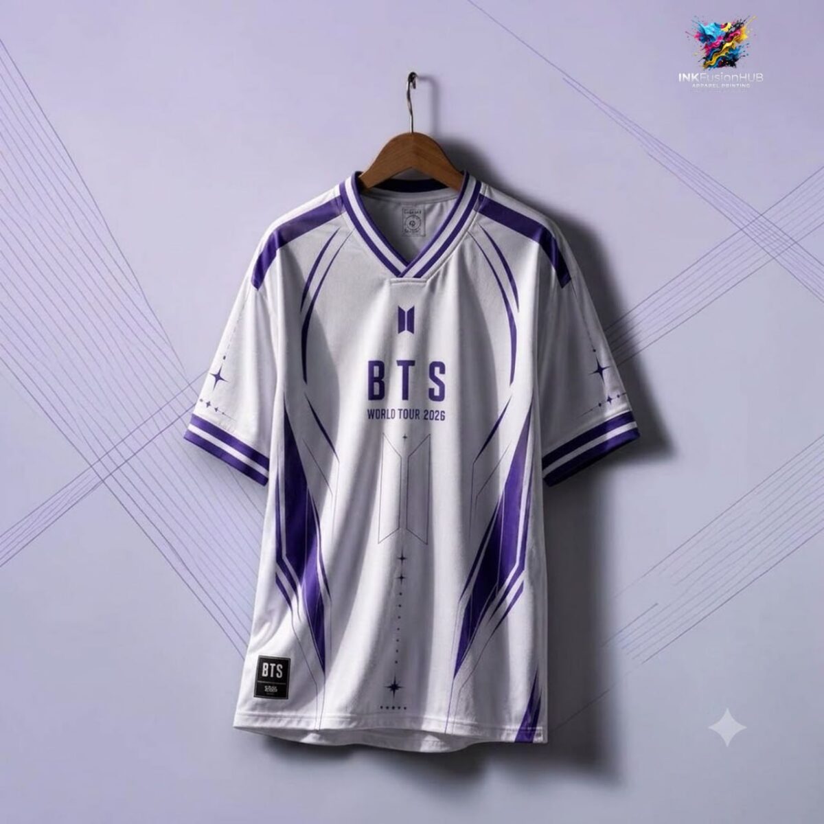 BTS Beyond The Stage World Tour 2026 Football Jersey