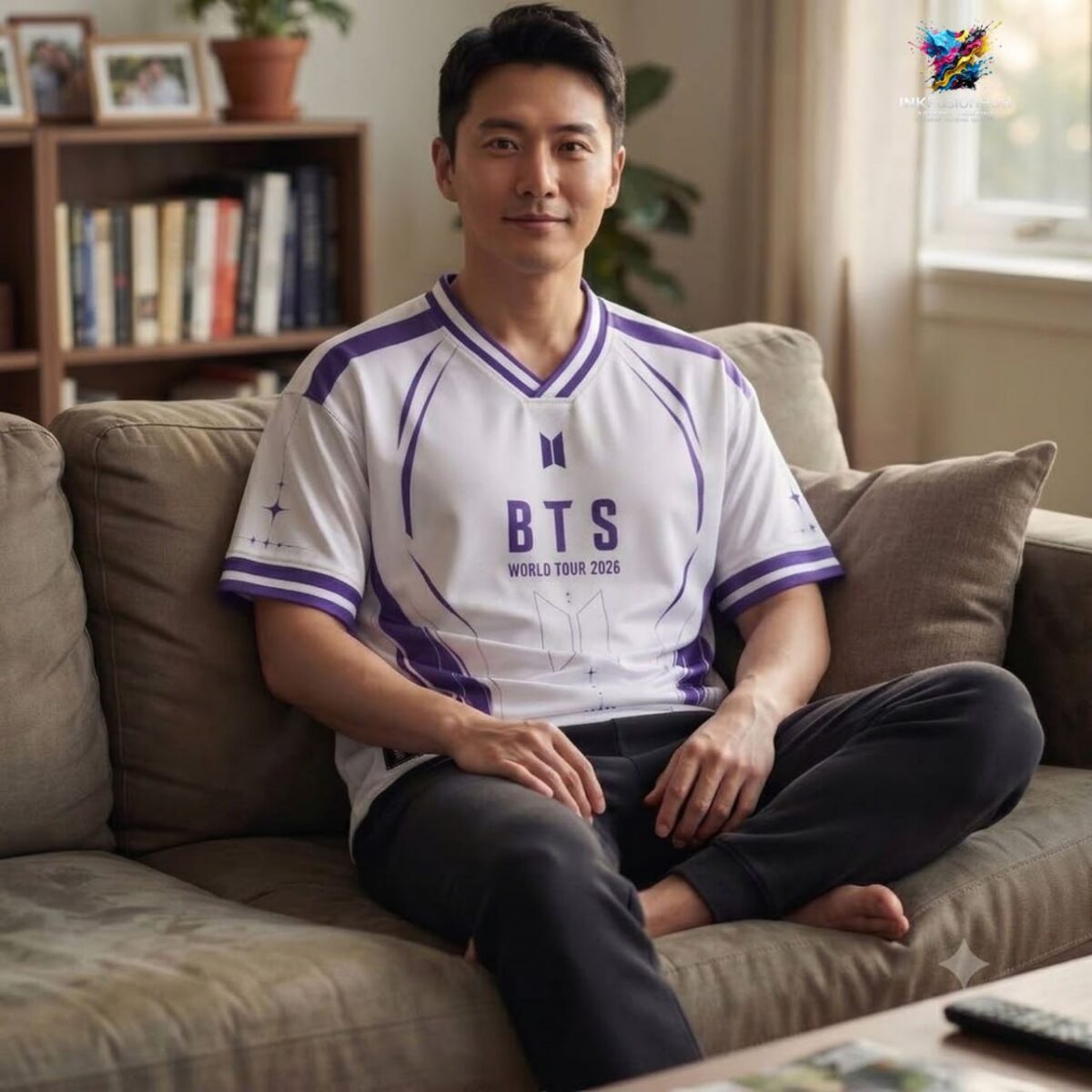 BTS Beyond The Stage World Tour 2026 Football Jersey - Alternate View